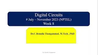 Week 8 Digital Circuits Assignment Solution