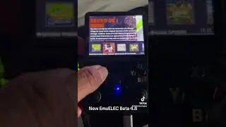 New EmuELEC Beta 4.8 OS. Wired Ethernet, Portmaster and Scraper work. #r36s #r36sclone Ask for link