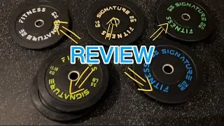 Fitvids 2&rdquo; Olympic bumper plates Review 