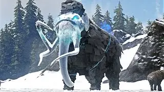 ARK Survival Evolved Boss Battle Nivalis, Guardian Deity of Winter 1 Trillion health Ep-65
