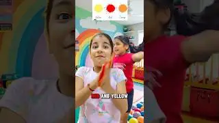 🎨 What Happens When Red and Yellow Mix? | Color Fun for Kids #preschool #english #educationalvideo
