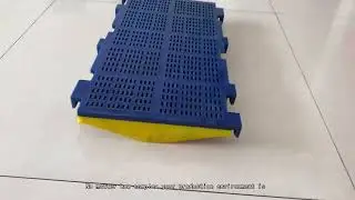 Dewatering screen panel suitable for quarry and mining operations