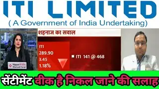 Iti share latest news | iti share result | iti share dividend | iti share price | iti share target 