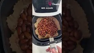 Airfryer Candied Almonds 🌰 #easy #candied #almonds #made