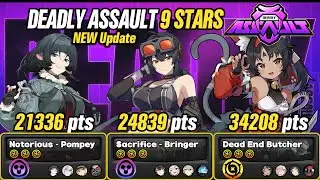 NEW v1.5 Deadly Assault 9 Stars - Jane Doe & Grace & Nekomata | Zenless Zone Zero 1.5