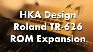 Roland TR-626 ROM Expansion - sounds from the Oberheim DMX, LM-1, LinnDrum and TR-707