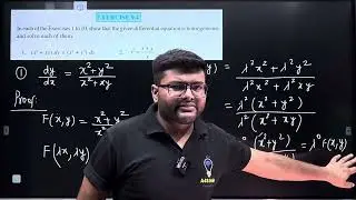 1.Solve  (x2 + xy) dy = (x2 + y2)dx