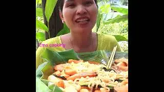 New Food - New Cooking Noodle Very Hot Eating So Delicious