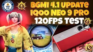 iQOO Neo 9 Pro BGMI 4.1 Update Montage 🔥| 120 FPS Pure Domination👻