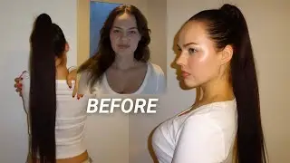 Short Hair to Super Long Ponytail | Easy Extension Tutorial 