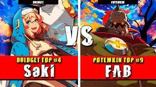 GGST | Saki (Bridget) VS FAB (Potemkin) | Guilty Gear Strive High level gameplay