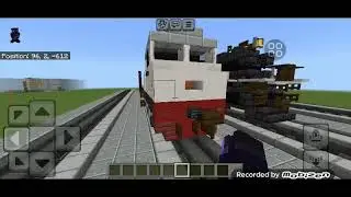 Minecraft kereta indonesia v2 udah jadi nih#tutorials #minecraft #trains