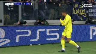 Champions League 09/12/2021 / Goal Danjuma against Atalanta