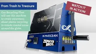 Компания Precious Plastic Melbourne представляет наши мобильные машины для переработки отходов для нашего автопарка IN MOCEAN