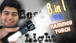 8 in 1 Torch Light Review | Multipurpose Torch Light Review - Best Torch to buy in 2025
