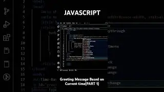 Greeting Message Based on Current Time with javascript