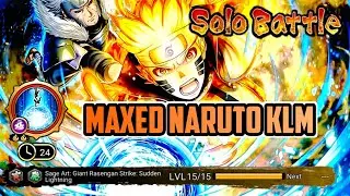 NxB NV: Naruto KLM EX Level 15 Solo Attack Mission Gameplay.