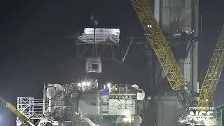 Mission Spotlight: Starship BQD hood on Pad 2 OLM