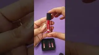 SUGAR smudge me not liquid mini lipstick set #sugar #lipstick #ytshorts