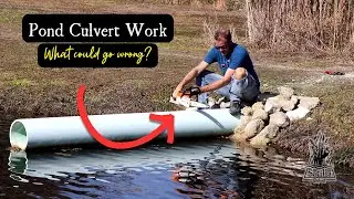 Pond Culvert Maintenance