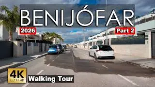 Benij&oacute;far - Costa Blanca 2026, Part 2, Spain | Walking Tour in Alicante Province [4K 60fps]