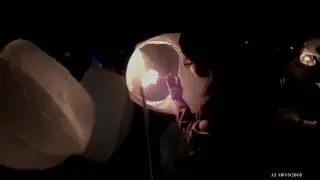 At the Lantern Fest: 2018