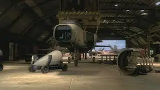 Airport Hangar Ambience - Jets And Machinery