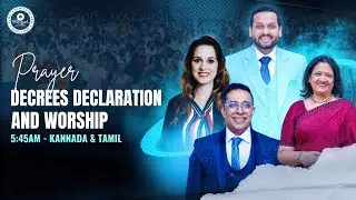 🔴🅻🅸🆅🅴 Prayer Decrees Declaration & Worship | Rev. Prakash | Pas. Sammy Thangiah | FGAG Church