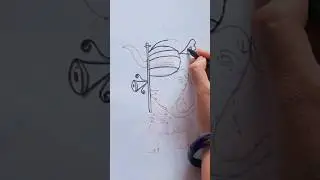 DIY Ganesh jee Drawing / Easy ganesha drawing ideas #shorts #viral #viraldrawing #diy #ganesha