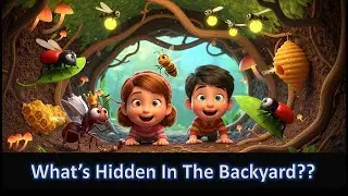 English Animated  Moral Tale | The Backyard Adventure | Secret World Of Insects🐝🐞 @HibasStoryWorld ​