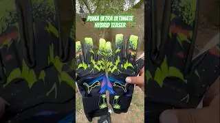 Puma Ultra Ultimate Hybrid Teaser unboxing! #goalkeeper #goalkeeping #goalkeepergloves #soccer