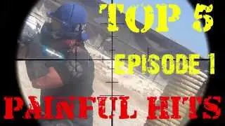 Paintball Fail and Painful Hits Episode 1