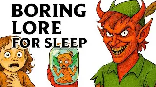 The Dark Side of Peter Pan and More | Boring Lore For Sleep
