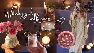 Witchy Winter Self Care Routine ❄️🕯️ | Cozy Baking, Candlelit Baths & Journaling