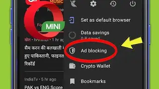 How to Add AdBlock in Opera Mini Browser