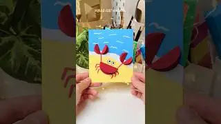 Creative DIY for Making the Crab 🦀 #shorts #creative