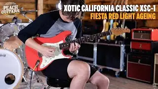 No Talking...Just Tones | Xotic California Classic XSC-1 - Fiesta Red Light Ageing