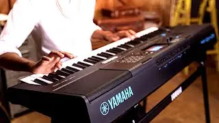 Teclado Yamaha Arranjador 76 Teclas PSR EW425 2022
