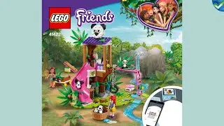 41422 Panda Jungle Tree House LEGO&reg; Friends Manual at the Brickmanuals Instruction Archive