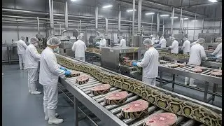 Inside the Modern Snake Meat Factory.