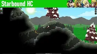 Starbound Hardcore - Part 1 (Ft. DEIDIO, CockyCaesar + GeographicalGiorno!)