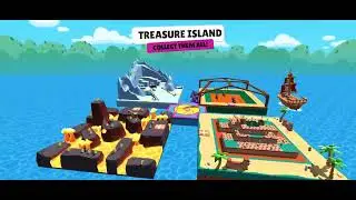Stumble Guys New Map Treasure Island