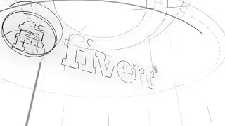Geometric Sketch Reveal Logo Video 04