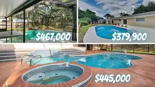 Tour 3 Pool Homes in Brandon Florida Selling For Under $475,000!!! - Living in Tampa Bay