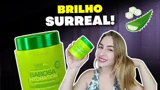 M&aacute;scara BABOSA HYDRATION Forever Liss Professional | Resenha 💚