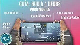 HUD: 4 DEDOS - ¿Cómo jugar a 4 dedos en PUBG Mobile? (Handcam + Sensibilidad)