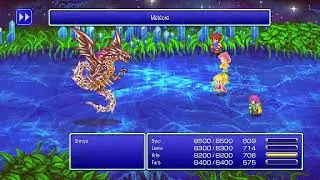 REPOST : Final Fantasy V Pixel Remaster - Combat vs Shinryu
