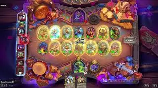 Hearthstone Battlegrounds Android Gameplay #134 - Y'SHAARJ = ALWAYS FIRST PLACE?!