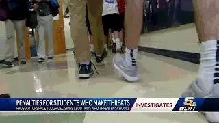 Does punishment fit crime for kids making school threats?