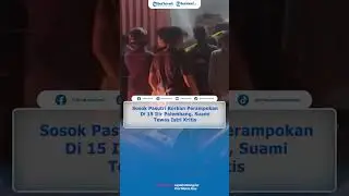 Sosok Pasutri Korban Perampokan di 15 Ilir Palembang, Suami Tewas Istri Kritis, Pengusaha Kerupuk